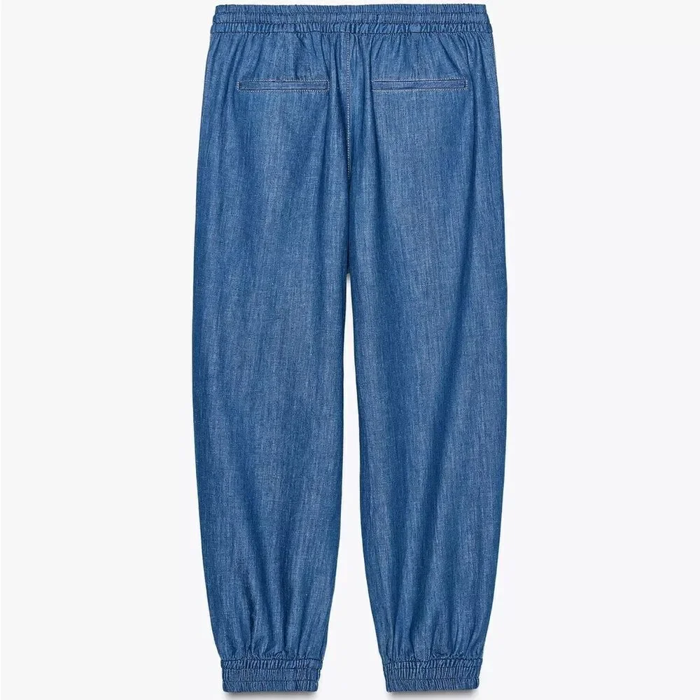 ZARA LINEN JOGGER PANTS
